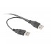 Перехідник Cablexpert A-USATA-01 з USB 2.0 на Slimline SATA 13 pin