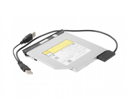 Перехідник Cablexpert A-USATA-01 з USB 2.0 на Slimline SATA 13 pin Перехідник Cablexpert A-USATA-01 з USB 2.0 на Slimline SATA 13 pin