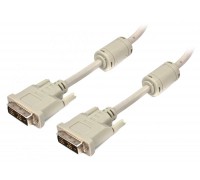Кабель Cablexpert CC-DVI-15, DVI відео 18/18 (single link), 4.5 м