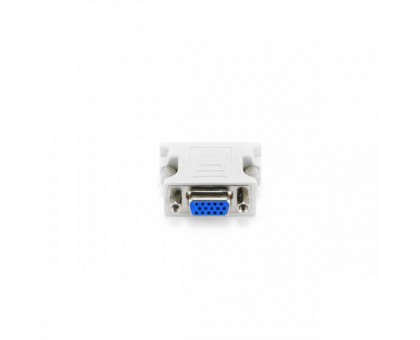 Адаптер Cablexpert A-DVI-VGA, DVI-A 24-пін тато/VGA 15-пін HD (3 ряда) мама Адаптер Cablexpert A-DVI-VGA, DVI-A 24-пін тато/VGA 15-пін HD (3 ряда) мама