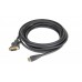 Кабель Cablexpert CC-HDMI-DVI-15, HDMI тато/DVI тато, позолочені коннектори, 4.5 м