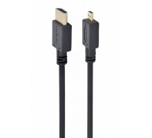 Кабель Cablexpert CC-HDMID-6, вилка/micro-вилка (D-тип), з позолоченими конекторами, 1.8 м