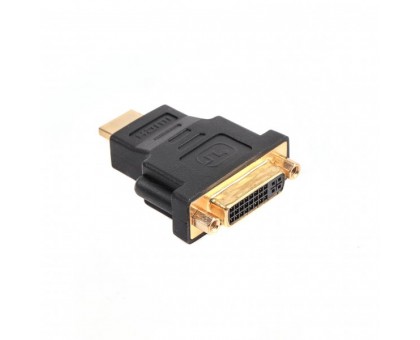 Адаптер Cablexpert A-HDMI-DVI-3, HDMI тато /DVI мама, позолочені контакти Адаптер Cablexpert A-HDMI-DVI-3, HDMI тато /DVI мама, позолочені контакти