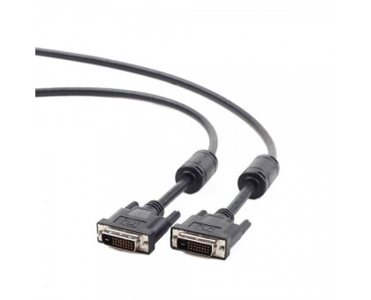Кабель Cablexpert CC-DVI2-BK-6 DVI відео Dual Link 1,8 м Кабель Cablexpert CC-DVI2-BK-6 DVI відео Dual Link 1,8 м