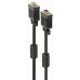 Подовжувач Cablexpert CC-PPVGAX-10-B, преміум якість, VGA HD15M папа /HD15F мама, подвійно-екранований, з 2-ма феритами, 3 м, чорний