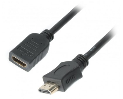 Кабель-подовжувач Cablexpert CC-HDMI4X-15, HDMI V.2.0, 4К 60 Гц, позолочені конектори, 4.5 м Кабель-подовжувач Cablexpert CC-HDMI4X-15, HDMI V.2.0, 4К 60 Гц, позолочені конектори, 4.5 м