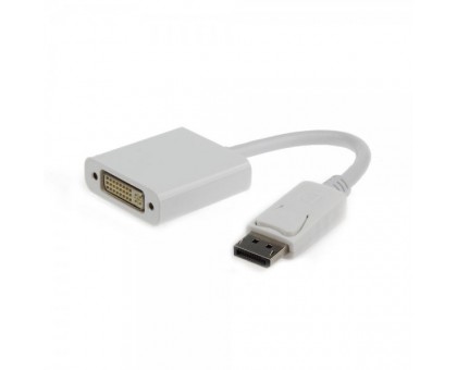 Адаптер-перехідник DisplayPort на DVI Cablexpert A-DPM-DVIF-002-W Адаптер-перехідник DisplayPort на DVI Cablexpert A-DPM-DVIF-002-W