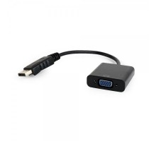 Адаптер-перехідник DisplayPort на VGA Cablexpert A-DPM-VGAF-02