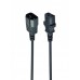 Кабель силовий Cablexpert С13-С14, PC-189-VDE-3M, довжина 3 м, сертифікований VDE, 3*1 мм кв.