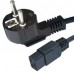 Кабель силовий Cablexpert PC-186-C19, CEE 7/7-C19, довжина 1.8 м, 3*1.5 мм кв.
