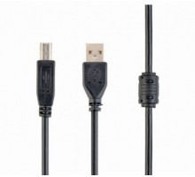 Кабель Cablexpert CCF-USB2-AMBM-6, преміум якість USB 2.0 A-тато/B-тато, 1.8 м, з феритовою серцевиною