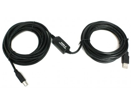 Активний кабель Viewcon VV013, USB2.0 AMBM, 10м Активний кабель Viewcon VV013, USB2.0 AMBM, 10м