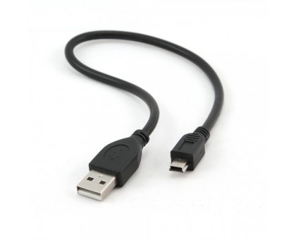 Кабель Cablexpert CCP-USB2-AM5P-1, MiniUSB преміум якість, USB 2.0 A-тато/міні USB 2.0 5-пін, 30 cм. Кабель Cablexpert CCP-USB2-AM5P-1, MiniUSB преміум якість, USB 2.0 A-тато/міні USB 2.0 5-пін, 30 cм.