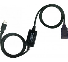 Активний подовжувач USB Viewcon VV043-25, USB2.0 AMAF, 25м