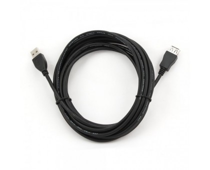 Кабель Cablexpert CCP-USB2-AMAF-15C, подовжувач USB2.0, A-тато/А-мама, 4.5 м, преміум чорний Кабель Cablexpert CCP-USB2-AMAF-15C, подовжувач USB2.0, A-тато/А-мама, 4.5 м, преміум чорний