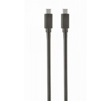 Кабель Cablexpert CCP-USB3.1-CMCM-1M, преміум якість USB 3.1 C-тато/C-тато, 1,0 м. чорний
