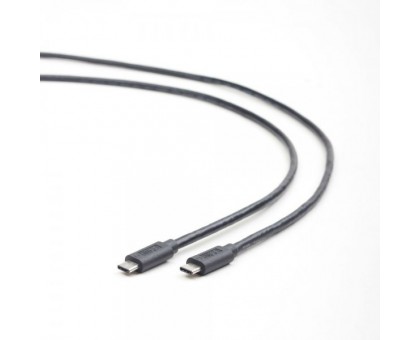 Кабель Cablexpert CCP-USB3.1-CMCM-1M, преміум якість USB 3.1 C-тато/C-тато, 1,0 м. чорний Кабель Cablexpert CCP-USB3.1-CMCM-1M, преміум якість USB 3.1 C-тато/C-тато, 1,0 м. чорний