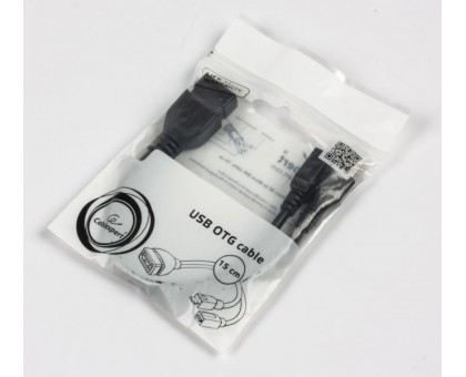 Кабель-адаптер USB OTG Cablexpert A-OTG-AFBM-04 для пристроїв, AF - Micro BM, 0.15 м. Кабель-адаптер USB OTG Cablexpert A-OTG-AFBM-04 для пристроїв, AF - Micro BM, 0.15 м.