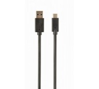 Кабель Cablexpert CCP-USB3-AMCM-6, преміум якість USB 3.0 A-тато/C-тато, 1.8 м. чорний