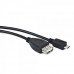 Кабель-адаптер USB OTG A-OTG-AFBM-001 для пристроїв, AF - Micro BM, 0.15м