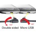 Кабель Cablexpert CCB-USB2-AMmDM90-6, преміум якість USB 2.0 A-папа/B-папа,кутовий, 1.8 м.блістер