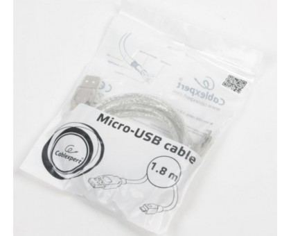 Кабель micro Cablexpert CCP-mUSB2-AMBM-6-TR, USB 2.0 A-тато/Micro B-тато, 1.8 м. Кабель micro Cablexpert CCP-mUSB2-AMBM-6-TR, USB 2.0 A-тато/Micro B-тато, 1.8 м.