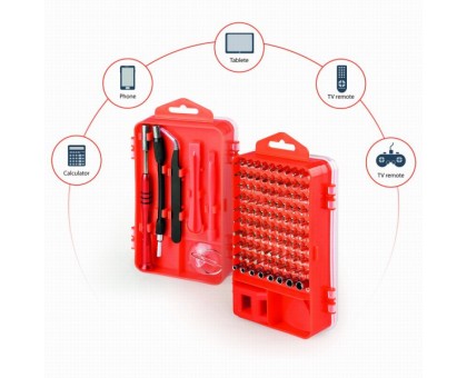 Викрутка Cablexpert TK-SD-07 та набір біт, 108 шт Викрутка Cablexpert TK-SD-07 та набір біт, 108 шт