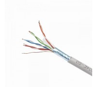 Звита пара,Cablexpert FPC-5004E-SOL, CAT5e, одножильна, алюміній під міддю (CCA з AWG24), екранована фольгою, 305 м