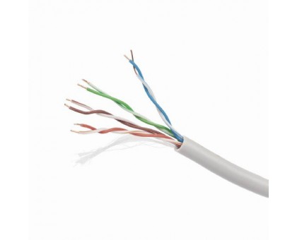 Звита пара, Cablexpert UPC-5004E-SO, CAT5e, одножильна, мідь, неекранована, 305 м Звита пара, Cablexpert UPC-5004E-SO, CAT5e, одножильна, мідь, неекранована, 305 м