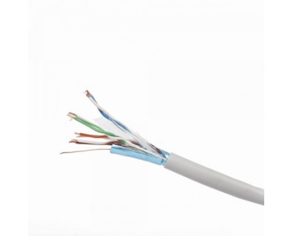 Звита пара,Cablexpert FPC-5004E-L, CAT5e, багатожильна, алюміній під міддю (CCA з AWG24), екранована фольгою, 305 м Звита пара,Cablexpert FPC-5004E-L, CAT5e, багатожильна, алюміній під міддю (CCA з AWG24), екранована фольгою, 305 м