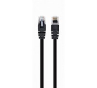 Патч корд Cablexpert PP12-1M/BK, UTP, категорія. 5E, литий,  50u" штекер із фіксатором, 1 м, чорний