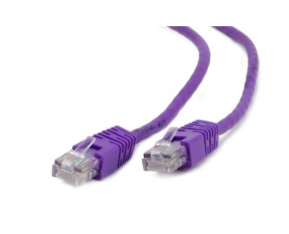Патч корд Cablexpert Cablexpert PP12-0.5M/V, UTP, категорія. 5E, литий, 50u" штекер із фіксатором, 0.5 м, фіолетовий Патч корд Cablexpert Cablexpert PP12-0.5M/V, UTP, категорія. 5E, литий, 50u" штекер із фіксатором, 0.5 м, фіолетовий