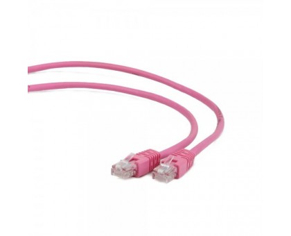 Патч корд Cablexpert PP6-5M/RO, FTP, категорія. 6, литий, 50u" штекер із фіксатором, 5.0 м, рожевий Патч корд Cablexpert PP6-5M/RO, FTP, категорія. 6, литий, 50u" штекер із фіксатором, 5.0 м, рожевий