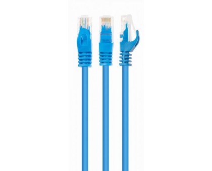 Патч корд Cablexpert PP6U-1M/B, UTP, категорія. 6, литий, 50u" штекер із фіксатором, 1 м, синій Патч корд Cablexpert PP6U-1M/B, UTP, категорія. 6, литий, 50u" штекер із фіксатором, 1 м, синій