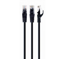 Патч корд Cablexpert PP6U-2M/BK, UTP, категорія. 6, литий,  50u" штекер із фіксатором, 2 м, чорний