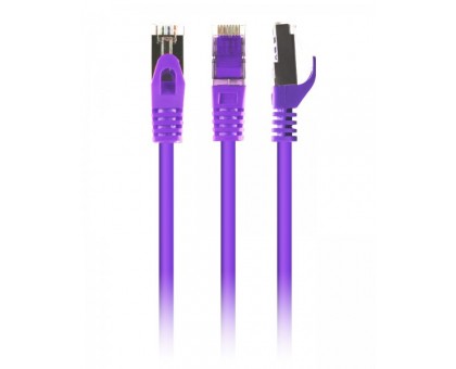 Патч корд Cablexpert PP6A-LSZHCU-V-1M, S/FTP, литий, 50u" штекер із фіксатором, 1,0 м, пурпуровий Патч корд Cablexpert PP6A-LSZHCU-V-1M, S/FTP, литий, 50u" штекер із фіксатором, 1,0 м, пурпуровий