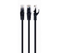 Патч корд Cablexpert PP6U-0.25M/BK, UTP, категорія. 6, литий, 0.25 м, чорний
