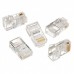 Конектор Cablexpert LC-8P8C-001/10, 8P8C, CAT-5e, UTP, позолочені контакти (10шт)
