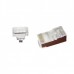 Конектор RJ45 (8P8C) Cablexpert LC-PTU-01/10, CAT-5E, UTP, з наскрізними отворами, позолочені контакти (10 шт)