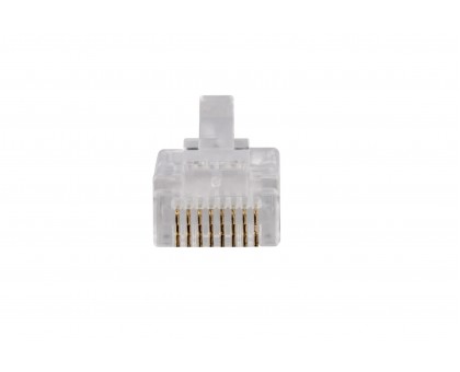 Конектор Cablexpert LC-PTF-01/10, 8P8C, CAT-5e, FTP, з наскрізними отворами, позолочені контакти (10 шт) Конектор Cablexpert LC-PTF-01/10, 8P8C, CAT-5e, FTP, з наскрізними отворами, позолочені контакти (10 шт)