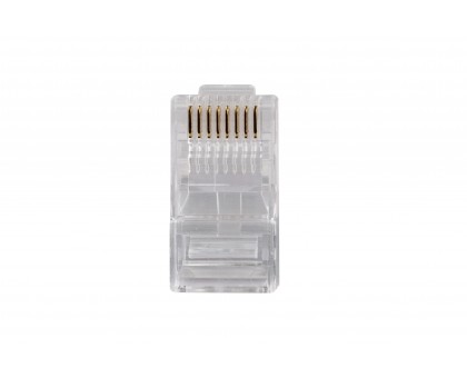 Конектор Cablexpert LC-PTF-01/10, 8P8C, CAT-5e, FTP, з наскрізними отворами, позолочені контакти (10 шт) Конектор Cablexpert LC-PTF-01/10, 8P8C, CAT-5e, FTP, з наскрізними отворами, позолочені контакти (10 шт)