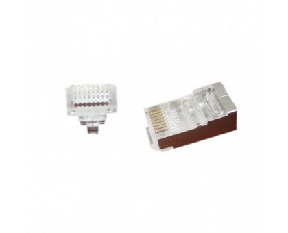 Конектор Cablexpert LC-PTF-01/50, позолочені контакти (50 шт) Конектор Cablexpert LC-PTF-01/50, позолочені контакти (50 шт)