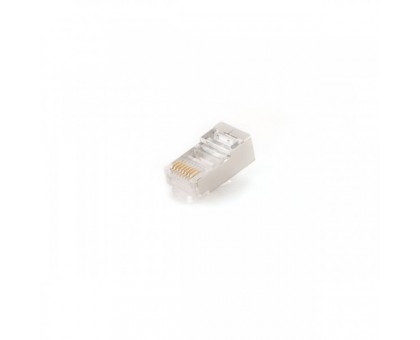 Конектор Cablexpert PLUG6SP/10, 8P8C, CAT-6, FTP, позолочені конткати, 10од. Конектор Cablexpert PLUG6SP/10, 8P8C, CAT-6, FTP, позолочені конткати, 10од.