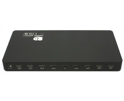 Розгалужувач HDMI Viewcon VE 405, 8 портів, підтримується 3D Розгалужувач HDMI Viewcon VE 405, 8 портів, підтримується 3D