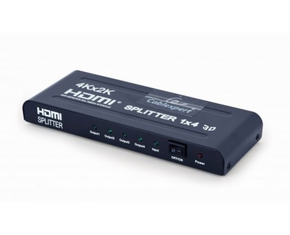 Розгалужувач HDMI сигналу Cablexpert DSP-4PH4-02, на 4 порти HDMI v. 1.4 Розгалужувач HDMI сигналу Cablexpert DSP-4PH4-02, на 4 порти HDMI v. 1.4