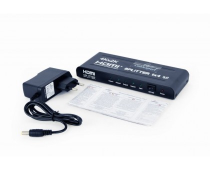 Розгалужувач HDMI сигналу Cablexpert DSP-4PH4-02, на 4 порти HDMI v. 1.4 Розгалужувач HDMI сигналу Cablexpert DSP-4PH4-02, на 4 порти HDMI v. 1.4