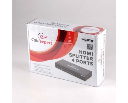 Розгалужувач HDMI сигналу Cablexpert DSP-4PH4-02, на 4 порти HDMI v. 1.4 Розгалужувач HDMI сигналу Cablexpert DSP-4PH4-02, на 4 порти HDMI v. 1.4