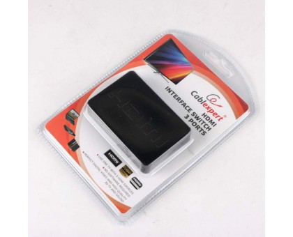 Перемикач HDMI сигналу Cablexpert DSW-HDMI-34, на 3 порти HDMI v. 1.4 Перемикач HDMI сигналу Cablexpert DSW-HDMI-34, на 3 порти HDMI v. 1.4