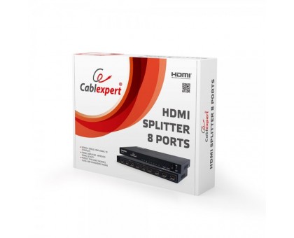 Розгалужувач HDMI сигналу Cablexpert DSP-8PH4-03, на 8 порти HDMI v. 1.4b Розгалужувач HDMI сигналу Cablexpert DSP-8PH4-03, на 8 порти HDMI v. 1.4b