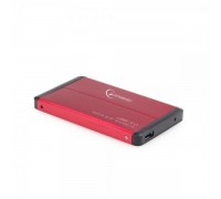 Зовнішня кишеня Gembird EE2-U3S-2-R для 2.5 SATA дисків, USB 3.0, червона